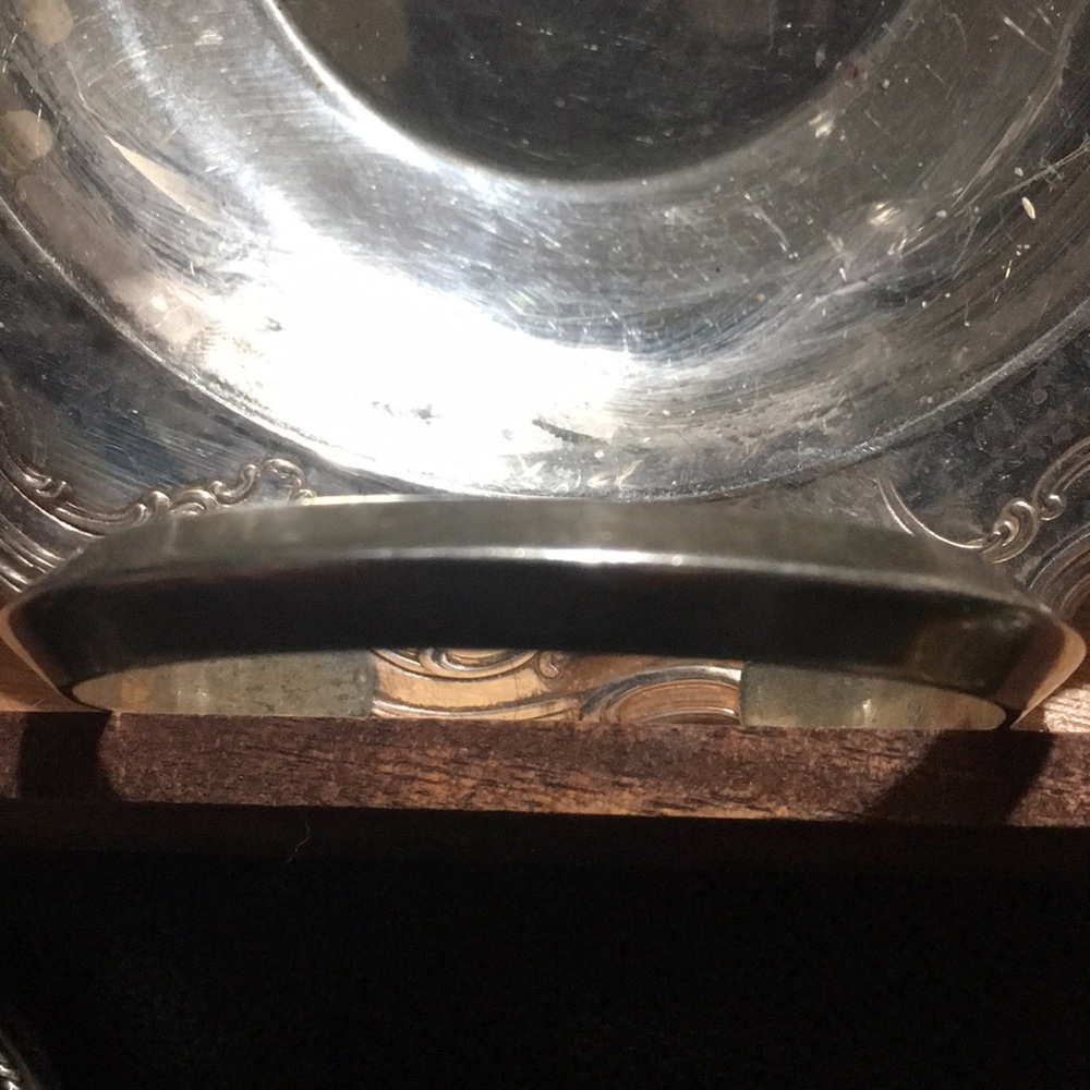 RARE! Russle Toledo Sterling .925 Navajo cuff